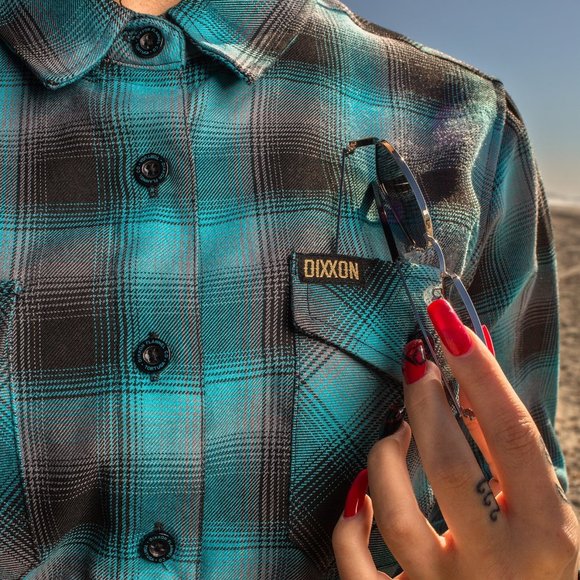 DIXXON Flannel TORTUGA Women's Flannel Shirt M - Picture 6 of 12